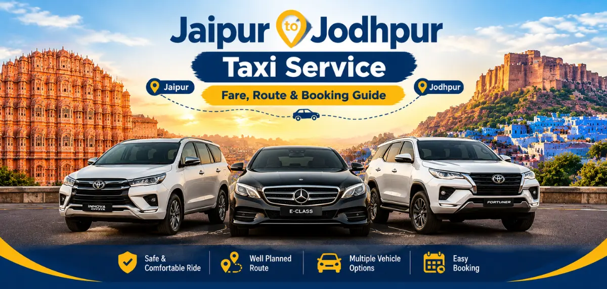Jaipur to Jodhpur Taxi Service Jaipur to Jodhpur Taxi Service